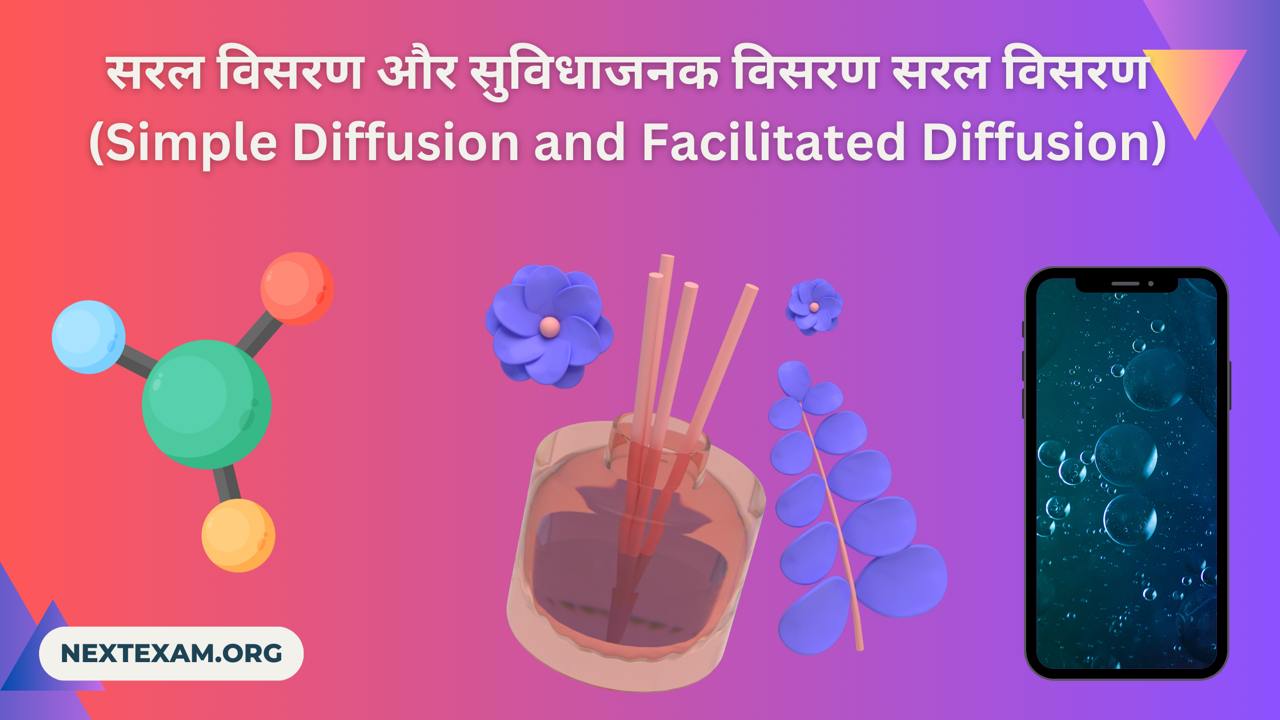 सरल विसरण और सुविधाजनक विसरण सरल विसरण (Simple Diffusion and Facilitated Diffusion)